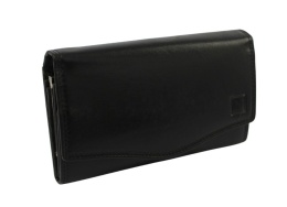 Portfel Damski NICOLE Długi Z Klamrą Wewnątrz RFID BA 2302F 16,5 x 9,5 x 3,5 [cm]