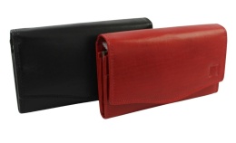 Portfel Damski NICOLE Długi Z Klamrą Wewnątrz RFID BA 2302F 16,5 x 9,5 x 3,5 [cm]