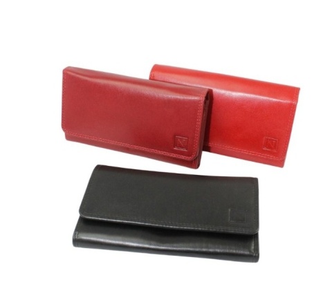 Portfel Damski NICOLE Długi Z Klamrą Wewnątrz RFID BA 2302F 16,5 x 9,5 x 3,5 [cm]