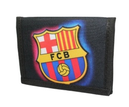 Portfel Parciany Sportowy Polska Galanteria (PL) Materiałowy ,,FC Barcelona,, 13,5 x 9,5 x 1 [cm]
