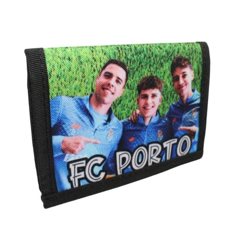 Portfel Parciany Sportowy Polska Galanteria (PL) Materiałowy ,,FC PORTO,, 13,5 x 9,5 x 1 [cm]