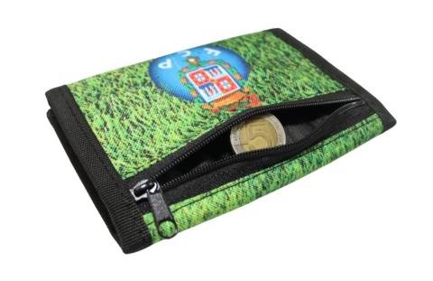 Portfel Parciany Sportowy Polska Galanteria (PL) Materiałowy ,,FC PORTO,, 13,5 x 9,5 x 1 [cm]