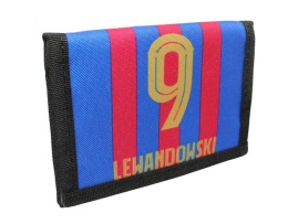 Portfel Parciany Sportowy Polska Galanteria (PL) Materiałowy ,,LEWANDOWSKI,, 13,5 x 9,5 x 1 [cm]