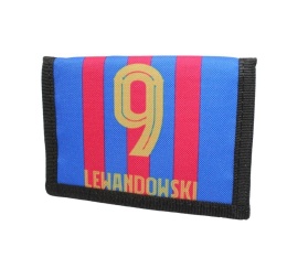 Portfel Parciany Sportowy Polska Galanteria (PL) Materiałowy ,,LEWANDOWSKI,, 13,5 x 9,5 x 1 [cm]