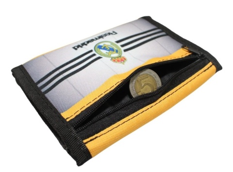 Portfel Parciany Sportowy Polska Galanteria (PL) Materiałowy ,,Realmadrid,, 13,5 x 9,5 x 1 [cm]