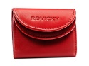 Portfelik Uniwersalny MARS Rovicky (PL) Skóra Naturalna R-17 CZERWONY 8 x 6,5 x 2 [cm]