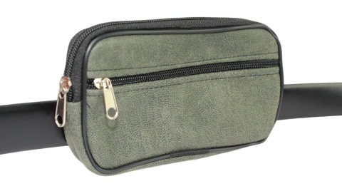 Skórzane Etui Na Telefon Płaska Saszetka Na Pasek Z Suwakiem Antoszczyk (PL) "Etui Duże" Na Smartfona/Telefon 18 x 9 x 2 [cm]