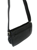 Torebka Skórzana Klasyczna BAG STREET Listonoszka Skóra Cielęca 3018 CZARNY 26 x 16 x 8 [cm]