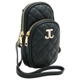 Elegancka I Stylowa Mała Listonoszka Jennifer Jones JJ3142 CZARNY 20 x 12 x 6 [cm]