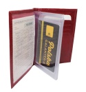 Etui Na Dokumenty CRIS-POL (PL) Duże Dwie Części Z Folią Wewnątrz Skóra Naturalna RFID 12,5 x 9 [cm]