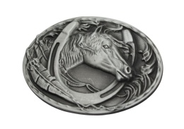 Klamra Bezniklowa Do Paska Sprzączka Pełna Blaszka Z Bolczykiem 40 mm Metalowa Solidna KBOL40/118 