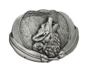Klamra Do Paska Sprzączka Pełna Blaszka Z Bolczykiem 40 mm Metalowa Solidna KBOL40/117 ''WILK''