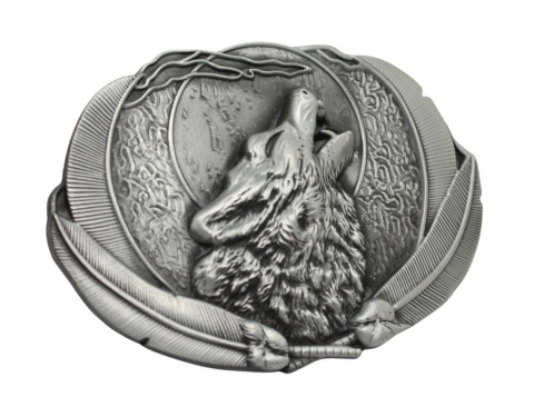 Klamra Do Paska Sprzączka Pełna Blaszka Z Bolczykiem 40 mm Metalowa Solidna KBOL40/117 ''WILK''