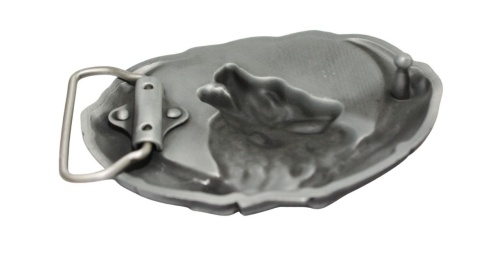 Klamra Do Paska Sprzączka Pełna Blaszka Z Bolczykiem 40 mm Metalowa Solidna KBOL40/117 ''WILK''