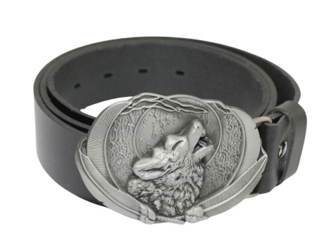 Klamra Do Paska Sprzączka Pełna Blaszka Z Bolczykiem 40 mm Metalowa Solidna KBOL40/117 ''WILK''