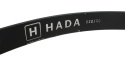 Pasek Skórzany Męski HADA (PL) Gładki Klamra Tradycyjna 30 mm Skóra Naturalna CZARNY
