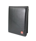 Elegancki Portfel Męski Skórzany ALBATROSS Skóra Licowa RFID Duży Pionowy Płaski SN-MW07 13,5 x 10,5 x 2 [cm]