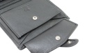 Elegancki Portfel Męski Skórzany ALBATROSS Skóra Licowa RFID Duży Pionowy Z Zapinką SN-MW02Z CZARNY 13 x 10 x 2,5 [cm]