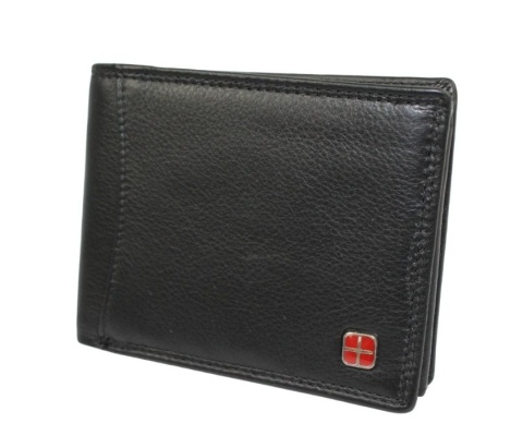 Portfel ALBATROSS (PL) Skóra Naturalna Licowa Duży Poziomy Bez Zapięcia RFID SN-MW03 13 x 10 x 2 [cm]