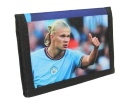 Portfel Parciany Sportowy Polska Galanteria (PL) Materiałowy ,,Erling Haaland,, 13,5 x 9,5 x 1 [cm]
