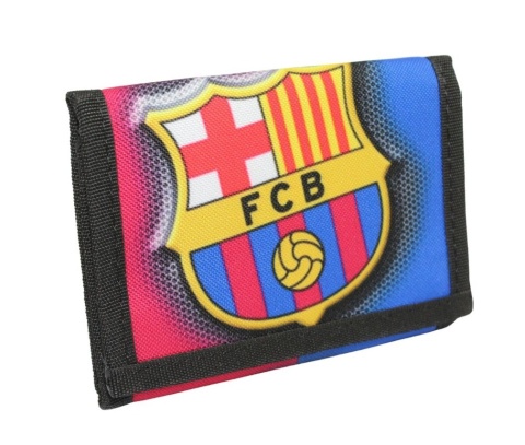 Portfel Parciany Sportowy Polska Galanteria (PL) Materiałowy ,,FC Barcelona,, 13,5 x 9,5 x 1 [cm]