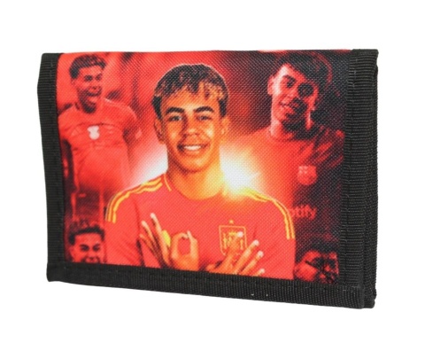 Portfel Parciany Sportowy Polska Galanteria (PL) Materiałowy ,,Lamine Yamal,, 13,5 x 9,5 x 1 [cm]