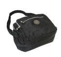 Stylowa Lekka Materiałowa Torba Pozioma Średnia Na Ramię Bag Street NR 2263 CZARNY 28 x 19 x 12 [cm]