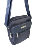 Elegancka Torba/Saszetka Średnia Na Ramię COVERI WORLD CW2101 GRANATOWY 22 x 19 x 7 [cm]