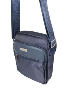 Elegancka Torba/Saszetka Średnia Na Ramię COVERI WORLD CW2101 GRANATOWY 22 x 19 x 7 [cm]