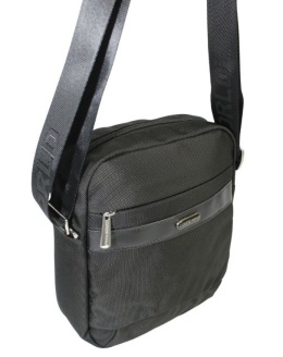 Elegancka Torba/Saszetka Średnia Na Ramię COVERI WORLD CW6255 CZARNY 24 x 21 x 8 [cm]