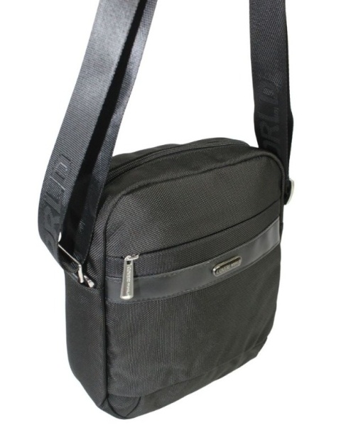 Elegancka Torba/Saszetka Średnia Na Ramię COVERI WORLD CW6255 CZARNY 24 x 21 x 8 [cm]
