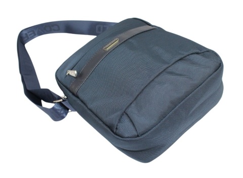 Elegancka Torba/Saszetka Średnia Na Ramię COVERI WORLD CW6255 GRANATOWY 24 x 21 x 8 [cm]