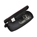 Etui Na Klucze Pierre Cardin PFOGILO 377 Z Haczykami Długie Suwak Skóra Naturalna 15 x 6,5 x 1,5 [cm]