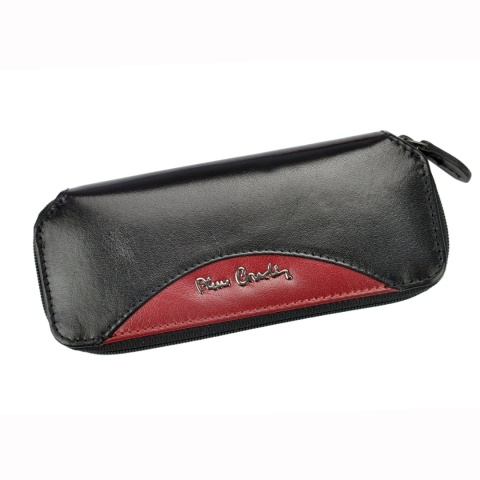 Etui Na Klucze Pierre Cardin PFOGILO 377 Z Haczykami Długie Suwak Skóra Naturalna 15 x 6,5 x 1,5 [cm]