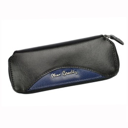 Etui Na Klucze Pierre Cardin PFOGILO 377 Z Haczykami Długie Suwak Skóra Naturalna 15 x 6,5 x 1,5 [cm]