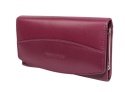 Portfel Damski Rovicky (PL) Skóra Licowa Duży Z Klamrą RFID R-RD-36-NGV FIOLETOWY 16 x 9,5 x 3 [cm]