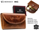 Portfelik Uniwersalny Mała Sakieweczka Skórzana Polska Galanteria (PL) MARS Skóra Naturalna R-M01 KONIAK 9 x 5,5 x 2,5 [cm]