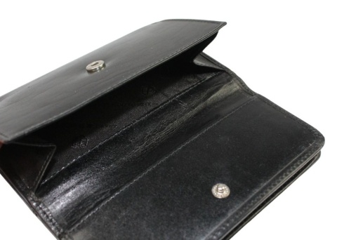 Portfelik Uniwersalny Średnia Sakieweczka Skórzana Peterson MARS CZARNY Skóra Naturalna RFID PTN 27074 13 x 9 x 2 [cm]