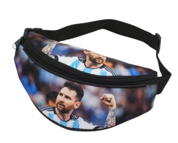 Saszetka Na Pas Biodrówka Nerka ADRIANOSS (PL) Materiał ,, Lionel Messi ,,