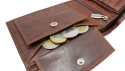 Portfel Męski Skórzany ORIGINAL CLASSIC CAR CLUB Skóra Licowa Poziomy Bez Zapięca NAP Na Bilon RIFD 508 12 x 9,5 x 2 [cm]