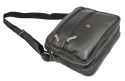 Torba męska skórzana ALBATROSS BB 104 Pionowa Czarna 22 x 22 x 9 [cm]