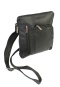 Torba męska skórzana ALBATROSS BB 106 Pionowa Czarna 27 x 22 x 4 [cm]