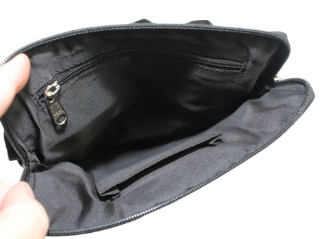 Torba męska skórzana ALBATROSS BB 106 Pionowa Czarna 27 x 22 x 4 [cm]
