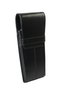 Eleganckie Etui Na Długopisy BELTIMORE Skóra Naturalna Licowa CZARNE J03 17 x 7 x 2 [cm]