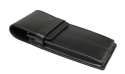 Eleganckie Etui Na Długopisy BELTIMORE Skóra Naturalna Licowa CZARNE J03 17 x 7 x 2 [cm]