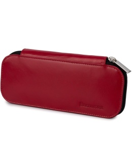 Eleganckie Etui Na Długopisy Pióro BELTIMORE Skóra Naturalna Licowa CZERWONE J05 19 x 8 x 3 [cm]