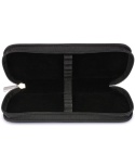 Eleganckie Etui Na Długopisy Pióro BELTIMORE Skóra Naturalna Licowa GRANATOWE J05 19 x 8 x 3 [cm]