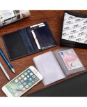 Etui Na Karty Dokumenty BELTIMORE (PL) Wizytownik Duży Pionowy SLIM Skóra Naturalna G95 CZARNY 12,5 x 9 x 1 [cm]
