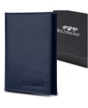 Etui Na Karty Dokumenty BELTIMORE (PL) Wizytownik Duży Pionowy SLIM Skóra Naturalna G95 CZARNY 12,5 x 9 x 1 [cm]