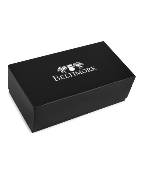 Etui Na Klucze Skórzane BELTIMORE (PL) Naturalna Kluczówka G85 CZARNY 11,5 x 7 x 4 [cm]